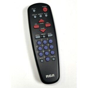 Genuine OEM RCA Black TV REMOTE CONTROL CRK63B1 Tested WORKS EUC